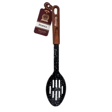 Купить Ложка сервировочная нейлоновая с отверстиями 31см, Marmiton в интернет-магазине Akvilon.kz