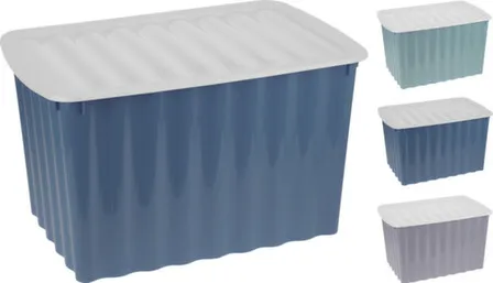 Купить Ящик для хранения бытовых изделий, с крышкой 60x40x35 см, Koopman в интернет-магазине Akvilon.kz