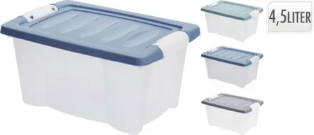 Купить Ящик для хранения бытовых изделий, с крышкой 30x20x15 см, Koopman в интернет-магазине Akvilon.kz