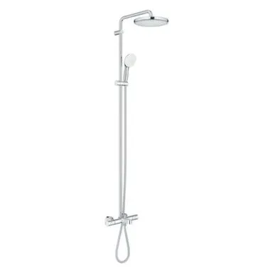 Душевой комплект со смесителем и термостатом Tempresta Cosmopolitan 250, Grohe в интернет-магазине Akvilon.kz