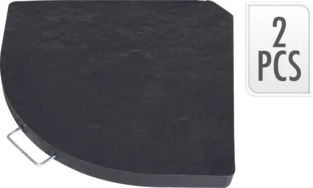 Купить Основание для крепления садового зонта, 2 шт, 47x47x3,7 см, Koopman в интернет-магазине Akvilon.kz