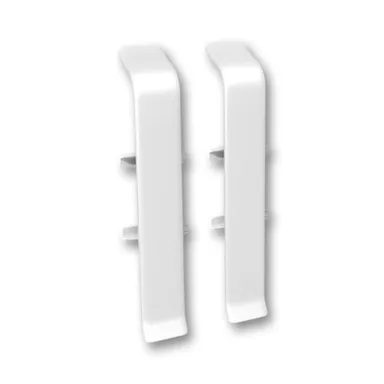 Купить Соединитель для плинтуса 001-0 Белый глянцевый 2 шт, Deconika в интернет-магазине Akvilon.kz