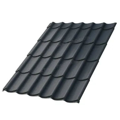 Купить Металлочерепица матовая толщ. 0,45 мм серая RAL 7024 Металл Профиль в интернет-магазине Akvilon.kz