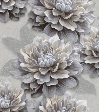 Купить Обои бумажные Далия-01, мотив, 0,53x10 м, Саратовские обои в интернет-магазине Akvilon.kz