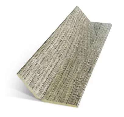 Купить Уголок МДФ Квадро 22x22x2700 мм, велюр серый в интернет-магазине Akvilon.kz