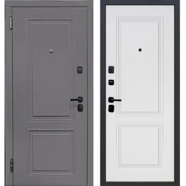 Купить Дверь металлическая 7,5см ПОРТУ эмаль белая 860мм Феррони Левое в интернет-магазине Akvilon.kz