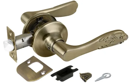 Купить Ручка-защелка межкомнатная 6033 без фиксатора Punto Бронза в интернет-магазине Akvilon.kz