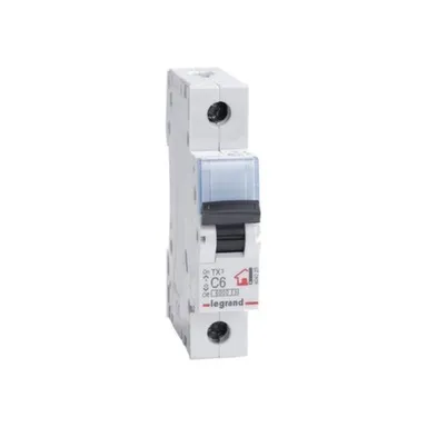 Автомат 1P C6 A 6 кА 230В TX3, Legrand в интернет-магазине Akvilon.kz