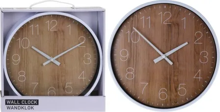 Купить Часы настенные, диаметр 25,4 см, Koopman в интернет-магазине Akvilon.kz