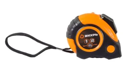 Купить Рулетка 5м/19мм, с автостопом, Вихрь в интернет-магазине Akvilon.kz