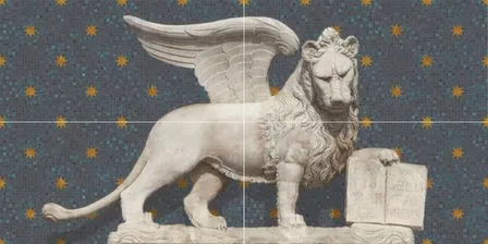 Купить Керамическое панно Сан-Марко, матовый, обрезной, 80x160 см, Кerama Мarazzi в интернет-магазине Akvilon.kz