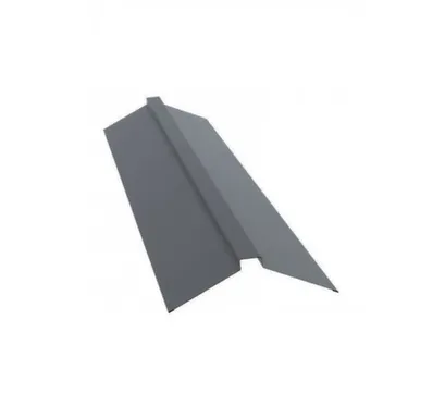 Купить Конек плоский 150x150x2000 серый МАТ в интернет-магазине Akvilon.kz