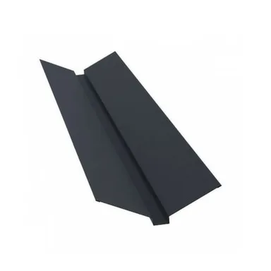 Купить Ендова верхняя 76x76x2000мм серая МАТ в интернет-магазине Akvilon.kz