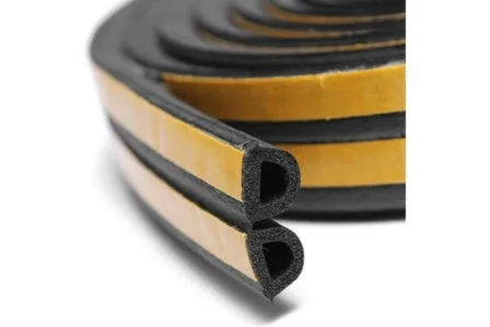 Купить Уплотнитель D чёрный industrial 21x17мм*50м ZOOM в интернет-магазине Akvilon.kz