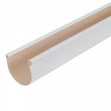 Купить Желоб, ПВХ, 4м, d125мм, белый, АльтаПрофиль в интернет-магазине Akvilon.kz