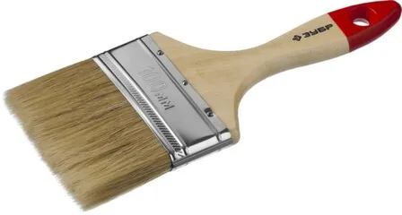 Купить Кисть плоская "Универсал-мастер", 100 мм, для всех видов ЛКМ, ЗУБР в интернет-магазине Akvilon.kz