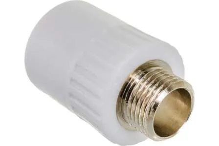 Купить Муфта полипропиленовая комбинированная d 25x1/2" наружная резьба, РТП в интернет-магазине Akvilon.kz