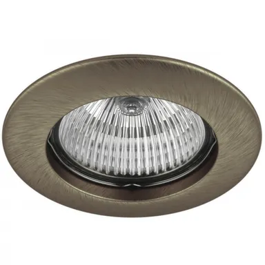 Купить Светильник MR16 встраиваемый TESO FIX зеленая бронза Lightstar в интернет-магазине Akvilon.kz