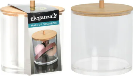 Купить Косметическая ёмкость с крышкой, 9,5x9,5x9,5 см, Koopman в интернет-магазине Akvilon.kz