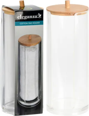 Купить Контейнер для ватных дисков, 7x7x18,5 см, Koopman в интернет-магазине Akvilon.kz