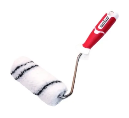 Купить Миниролик полиэстеровый в сборе, 12 см, диаметр 30 мм, ворс 12 мм, для стен и фаcадов, Color Expert в интернет-магазине Akvilon.kz