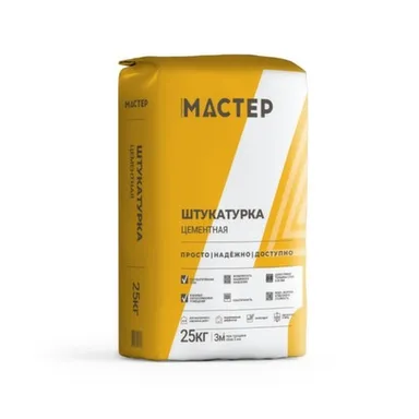 Купить Штукатурка Сибирский мастер цементная 25 кг в интернет-магазине Akvilon.kz
