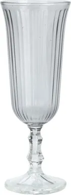 Купить Бокал для шампанского, серый, стекло, 120 мл, Koopman в интернет-магазине Akvilon.kz