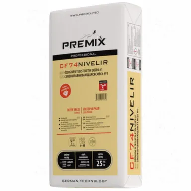 Купить Универсальная самовыравнивающаяся смесь 25 кг, Premix в интернет-магазине Akvilon.kz