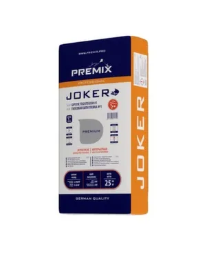 Купить Шпаклевка Premix Joker гипсовая 25 кг в интернет-магазине Akvilon.kz