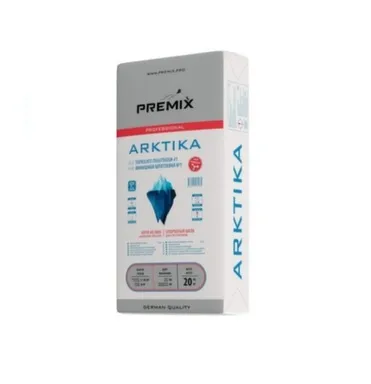Купить Шпатлевка Premix Arktika финишная гипсовая 20 кг в интернет-магазине Akvilon.kz