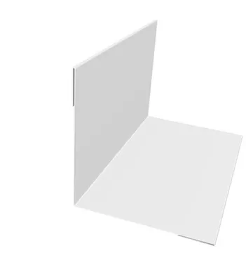 Купить Угол внутренний 75x75x2000мм белый в интернет-магазине Akvilon.kz