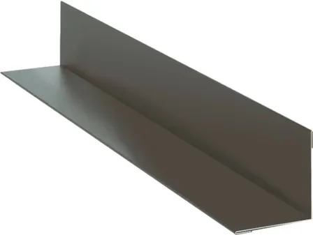 Купить Угол внутренний 50x50x2000 темно серый в интернет-магазине Akvilon.kz