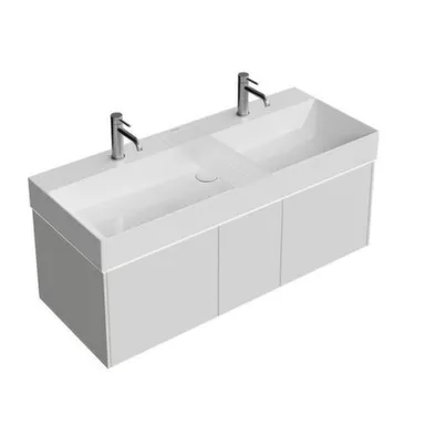 Купить Тумба подвесная Grande, 3 ящика, архитектурный серый, 120 см, Kerama Marazzi в интернет-магазине Akvilon.kz