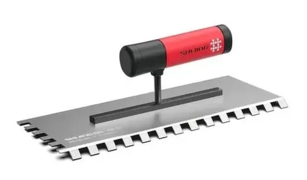 Купить Гладилка с зубьями 280x110x10 мм, 45 гр., зуб 10, 5102-1228-10, Shijing в интернет-магазине Akvilon.kz