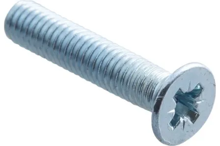 Купить Винт пот. DIN 965 М3x20 (белый цинк 20 шт), Стройбат в интернет-магазине Akvilon.kz