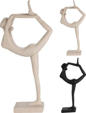 Купить Статуэтка Йога, полимер, 15x6x31 см, в ассортименте, Koopman в интернет-магазине Akvilon.kz