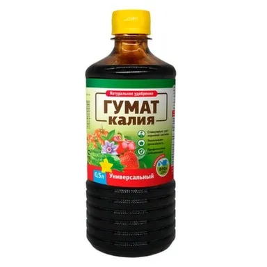 Купить Органическое удобрение Гумат Калия Универсальный, концентрат, 0,5 л, БиоМастер в интернет-магазине Akvilon.kz