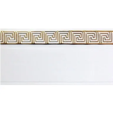 Купить Бленда ЛАБИРИНТ белый/золото 50мм в интернет-магазине Akvilon.kz