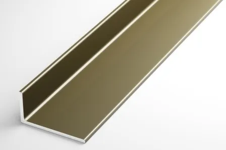 Купить Уголок разностор. 40x20x2x1000 мм бронза,Лука в интернет-магазине Akvilon.kz