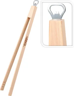 Купить Щипцы для гриля и барбекю с открывалкой для бутылок, длина 48 см, Koopman в интернет-магазине Akvilon.kz