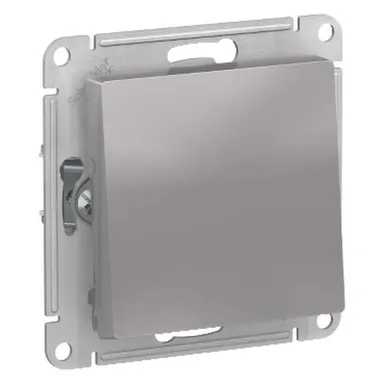 Купить Переключатель одноклавишный,серия AtlasDesign10А алюминий в интернет-магазине Akvilon.kz
