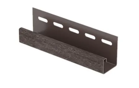 Купить J- профиль U-Plast 3005 мм кирпич коричневый в интернет-магазине Akvilon.kz