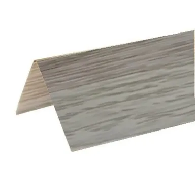 Купить Угол ПВХ 20x20x2700мм универсальный Дуб пепельный, Ideal в интернет-магазине Akvilon.kz