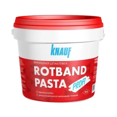 Купить Шпаклевка финишная ROTBAND PASTA Profi (РОТВАНД ПАСТА Профи), 5 кг, Knauf в интернет-магазине Akvilon.kz