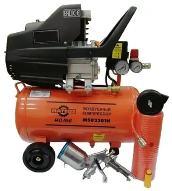 Купить Компрессор воздушный 24 л 150 л/мин 1500 Вт, Mateus в интернет-магазине Akvilon.kz