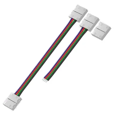 Купить Коннектор для светодиодной ленты шириной 10 мм RGB 3 штуки в интернет-магазине Akvilon.kz