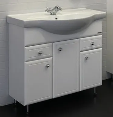 Купить Тумба Сочи - 85 с умывальником Сенеж 87 см, Comforty в интернет-магазине Akvilon.kz