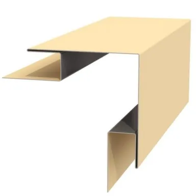 Купить Угол наружный сложный 75x75x3000 мм слоновая кость в интернет-магазине Akvilon.kz