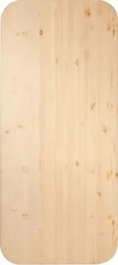 Купить Столешница овальная, хвоя, 28x600x1200 мм в интернет-магазине Akvilon.kz