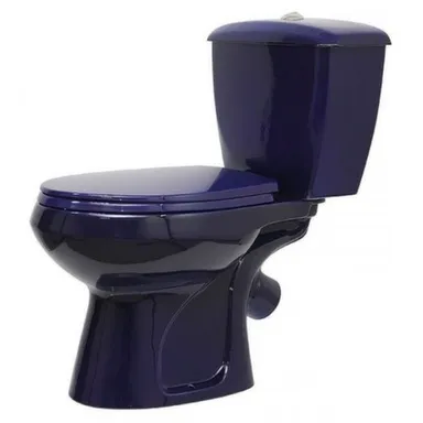 Купить Унитаз Элисса Комбо, синий, Оскольская керамика в интернет-магазине Akvilon.kz